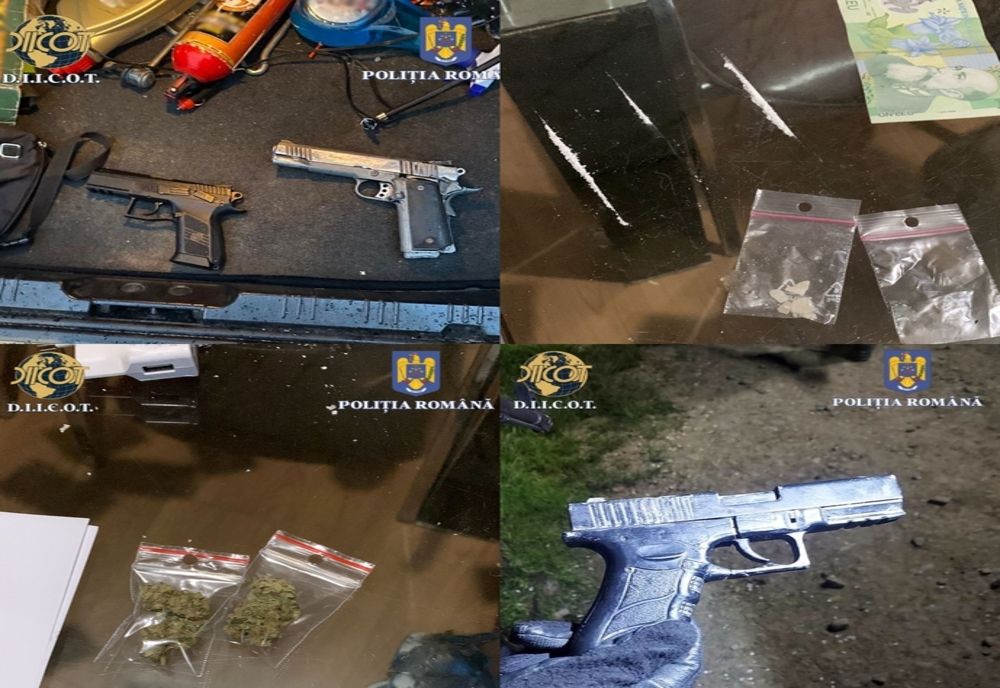 Bărbat din Sângeorz Băi, arestat preventiv după ce a amenințat cu arma mai multe persoane din Pinticu! La percheziții, procurorii au descoperit și droguri