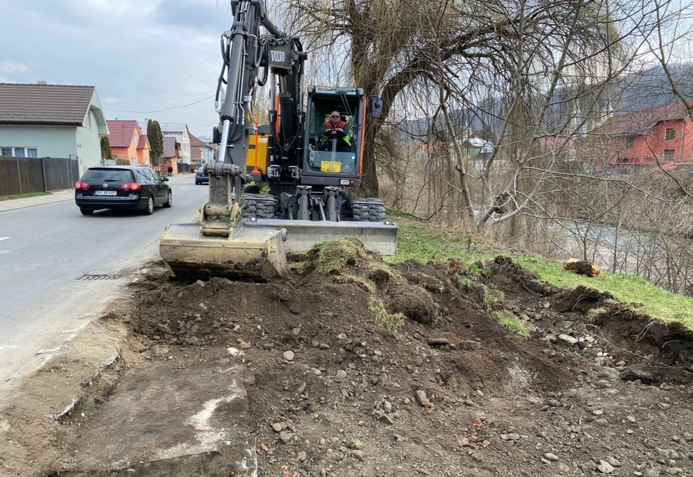 Municipalitatea bistrițeană a demarat lucrările pentru amenajarea a 27 de locuri de parcare