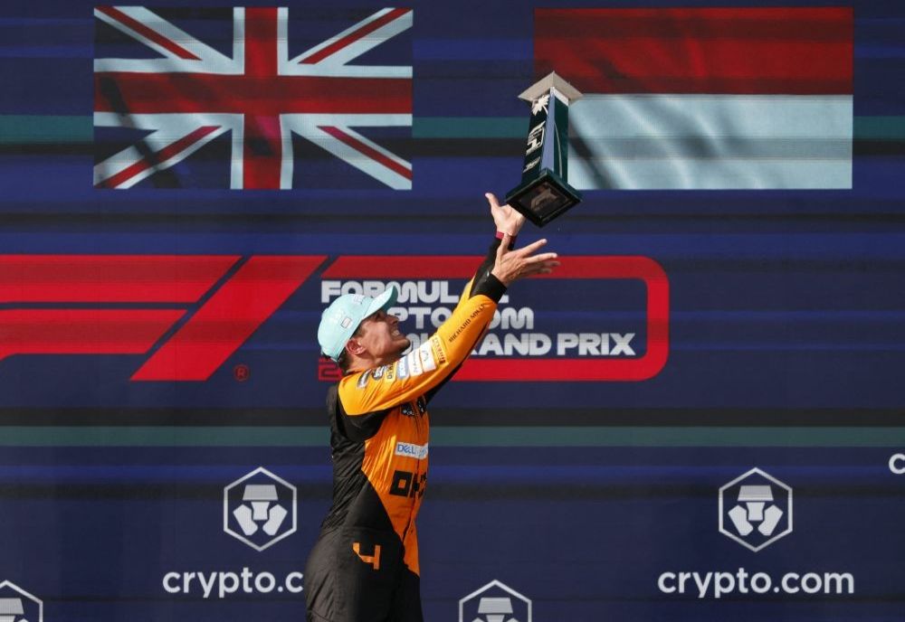 Britanicul Lando Norris (McLaren-Mercedes) a câştigat Marele Premiu de la Miami
