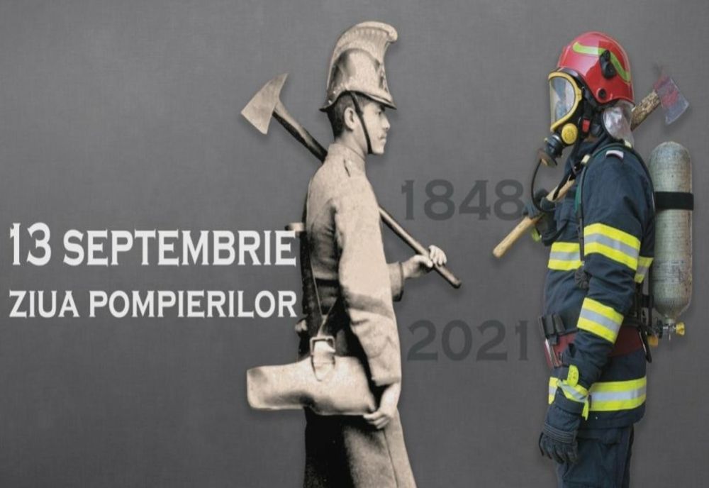 13 SEPTEMBRIE – ZIUA NAȚIONALĂ A POMPIERILOR