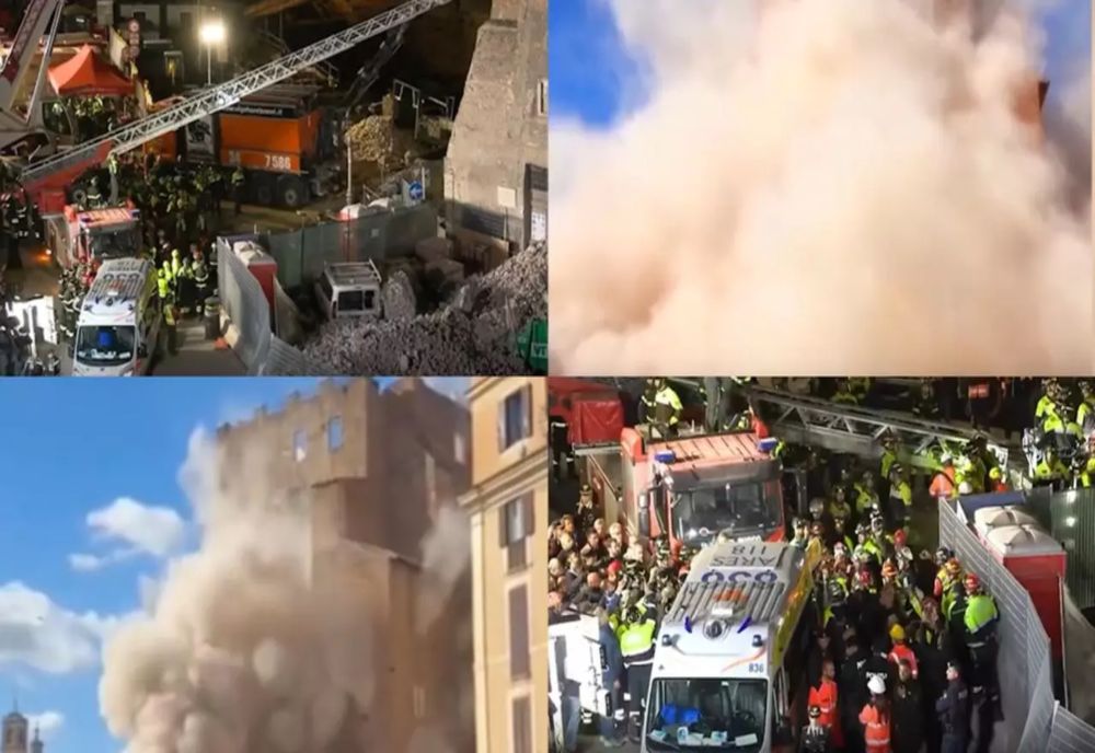 MUNCITORUL ROMÂN SCOS DE SUB DĂRÂMĂTURI DUPĂ 11 ORE A MURIT