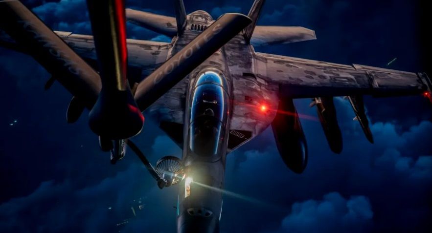 Primele avioane cisternă ale SUA au ajuns în România