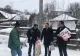 Daruri de la polițiștii bistrițeni pentru două fetițe care și-au pierdut ambii părinți într-un tragic accident rutier (FOTO)