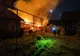Flăcări puternice au cuprins o casă de vacanță din localitatea Tiha Bârgăului (FOTO/VIDEO)