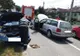 Trei mașini, implicate într-un accident produs pe DN 17C din județul Bistrița-Năsăud (FOTO)
