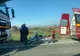 Accident pe DN 17, între Șintereag și Beclean! Un șofer băut a ieșit cu mașina în decor și a ajuns într-un capăt de pod