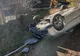 Accident pe DJ 154C, în Bistrița-Năsăud! Un autoturism a ajuns în afara drumului, cu roțile în sus