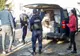 FOTO: Jandarmii bistrițeni, mesagerii Moșului pentru cele 4 familii din Șanț rămase în prag de iarnă fără case, dar și pentru 8 copii din Dumitra