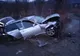 FOTO: Accident pe DN 17, la Crainimăt! Autoturism, intrat într-un cap de pod