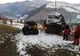 FOTO/VIDEO: Bătrână de 83 de ani, suspectă de accident vascular cerebral, salvată cu șenilata