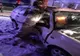 Accident în Bistrița-Năsăud, pe DJ 172! Un autoturism s-a izbit de un copac. O persoană a ajuns la spital cu traumatism cranian