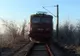 Autoturism lovit de tren, la ieșirea din municipiul Bistrița spre Livezile