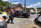 FOTO: Accident rutier în Rebrișoara, pe DN 17D, cu 4 autoturisme implicate! Doi șoferi au ajuns la spital