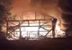 UPDATE: (FOTO/VIDEO)Incendiu de amploare în Valea Mare, la un depozit de cherestea aflat în apropierea unei păduri