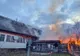 Gospodărie din Romuli, afectată de incendiu! Un bărbat a suferit arsuri