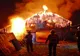 Saivan cu fân din Bistrița, afectat de un incendiu! Peste 200 de animale și păsări, salvate de pompieri