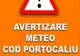 Mesaj RO-ALERT COD PORTOCALIU de furtună, în Bistrița-Năsăud