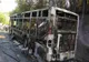 Autobuz făcut scrum, în Slătinița! Nu s-au înregistrat victime