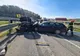 Accident pe DN 15 A, în Dipșa! Două persoane, la spital