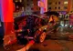 Accident într-o benzinărie din Bistrița! O șoferiță beată a intrat cu autoturismul într-o pompă de alimentare