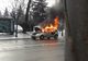 Autoturism distrus în proporție de 80 la sută după ce a fost cuprins de flăcări (FOTO/VIDEO)