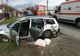 Accident rutier pe DN 17, la Tiha Bîrgăului! Patru persoane, printre care doi minori, au ajuns la spital