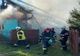 FOTO: Casă din Rusu Bârgăului, mistuită de un incendiu