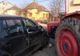 Doi bistriţeni răniţi într-un accident în judeţul Satu Mare! Impact între un tractor şi o maşină